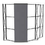 Custom Imprinted Curved ARISE Back Panel (Fabric)
