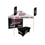 10ft x 10ft Custom Canopy Tent - Experience Silver Package with Logo