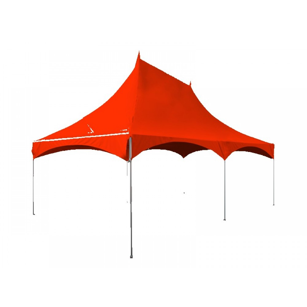 Custom Imprinted Marquee With Solid Color Vinyl Top (20'x30') Custom Imprinted Marquee With Solid Color Vinyl Top (20'x30')