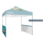 Promotional 10' x 3' Half Tent Wall - Set of 2