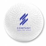 Logo Branded Playground Ball Rubber 2-ply Official Size 8.5" - White