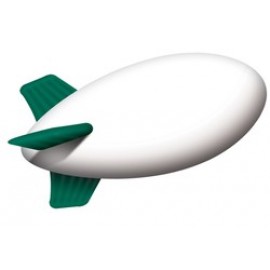 Helium Inflated Blimp, Red, 4 Color ( 16'L x 6'Dia ) with Logo