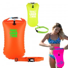 Swimming Buoy Safety Float Drybag for Open Water Swimmers with Logo  Swimming Buoy Safety Float Drybag for Open Water Swimmers with Logo