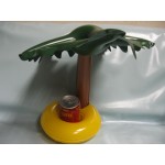 Inflatable Palm Tree Drink Holder with Logo