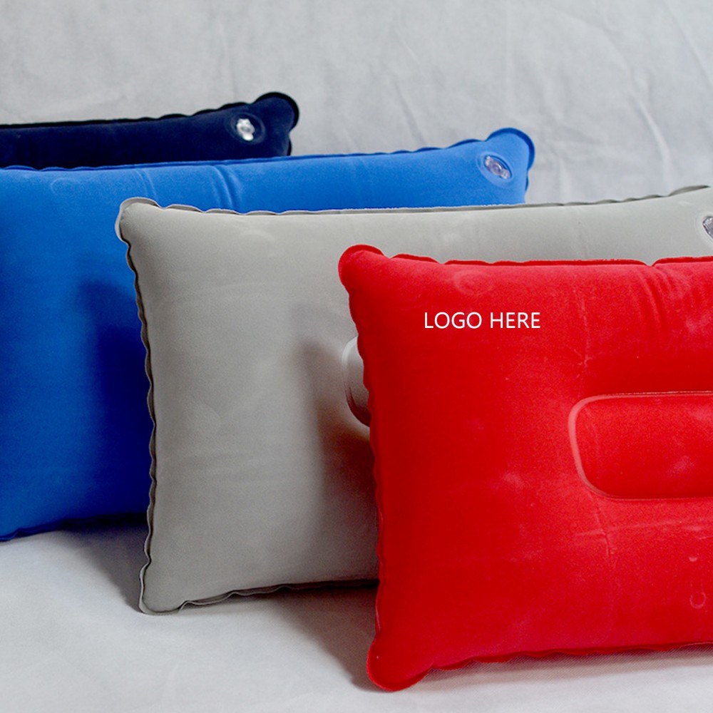 Inflatable Camping Pillow with Logo