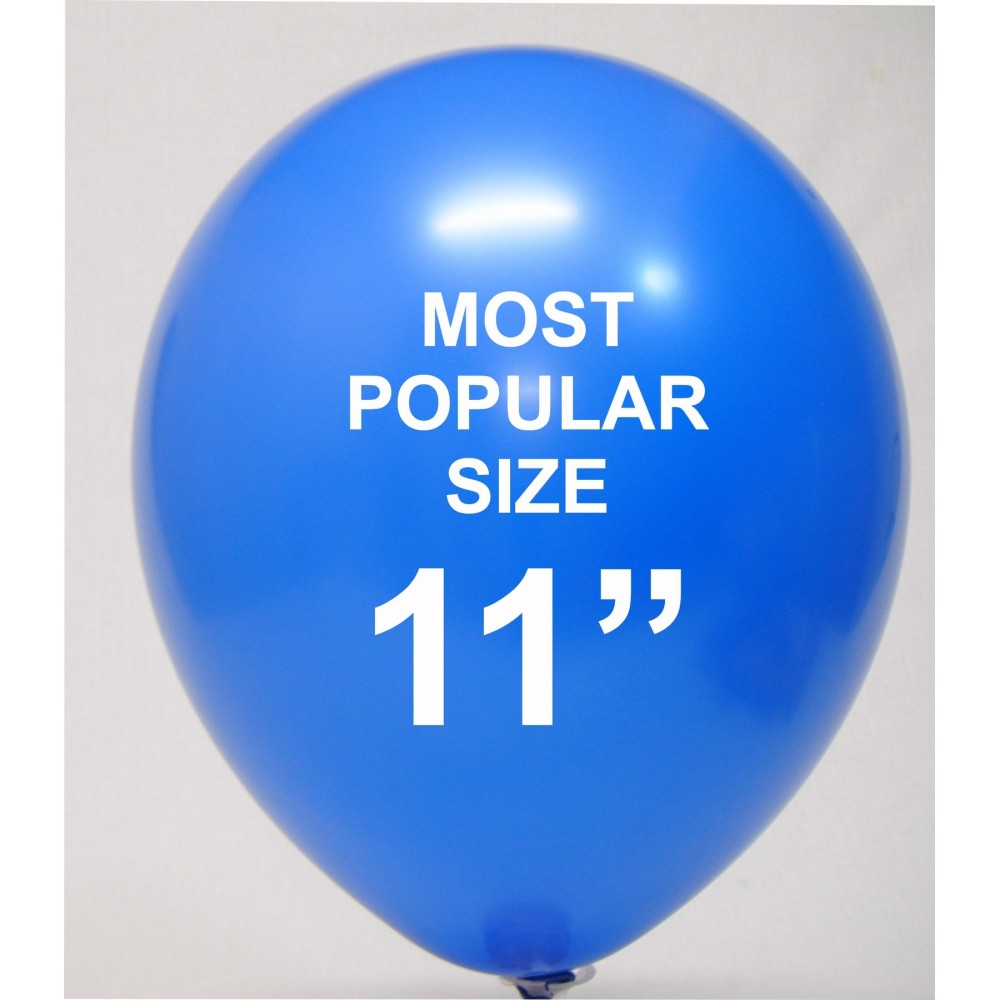 Custom 11" Screen Printed Balloon