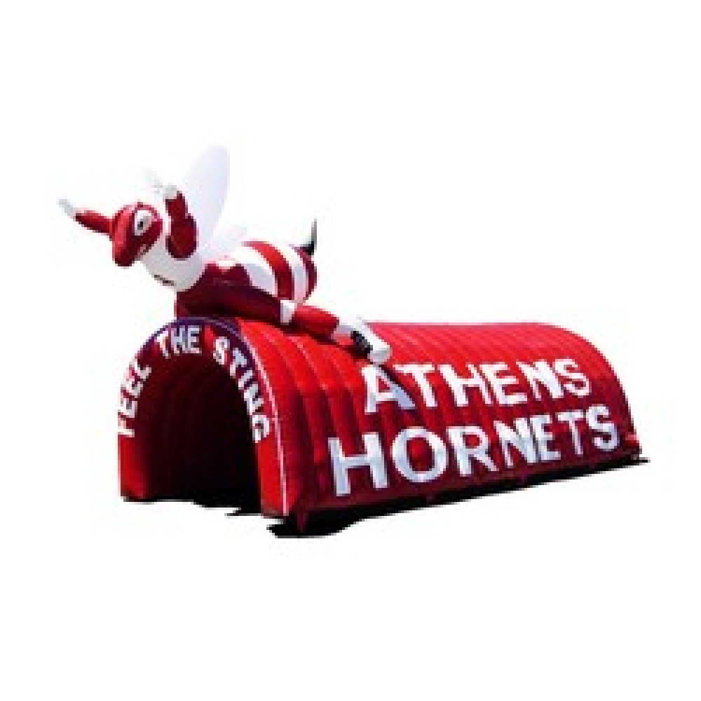 Inflatable Run-Through, 3D Inflatable Topper 15'L x 8'H with Logo