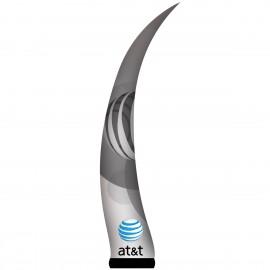 Logo Branded 10'H White AirePinHorn (AT&T)  Logo Branded 10'H White AirePinHorn (AT&T)