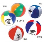 Special Pricing !... 16" Official Size Inflatable Beach Ball Custom Imprinted