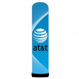 7.5'H Blue AirePin Totem (AT&T) with Logo
