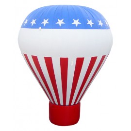 Personalized 32' Cold Air Hot Air Balloon Shape Inflatable  Personalized 32' Cold Air Hot Air Balloon Shape Inflatable
