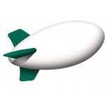 Promotional Helium Inflated Blimp, White, 4 Color (25'L x 8.5'Dia )