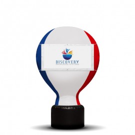 Custom Printed 11' Hot Air Balloon Shape (2-Color Imprint, 2 Locations)