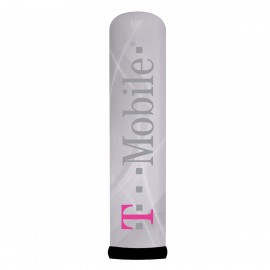 Logo Branded 10'H White AirePin Totem (T-Mobile)  Logo Branded 10'H White AirePin Totem (T-Mobile)