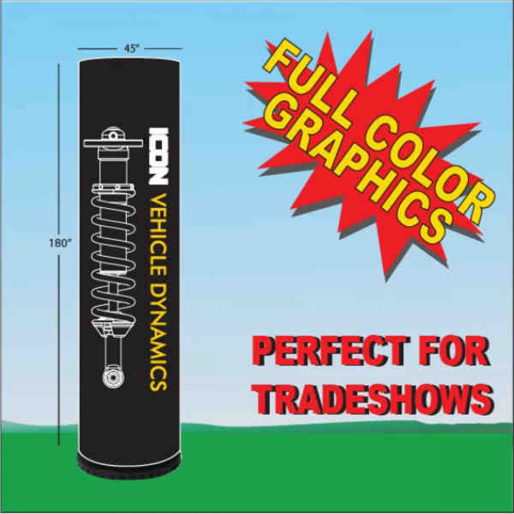 Customized 12 Foot Tall Tradeshow Inflatable Tube