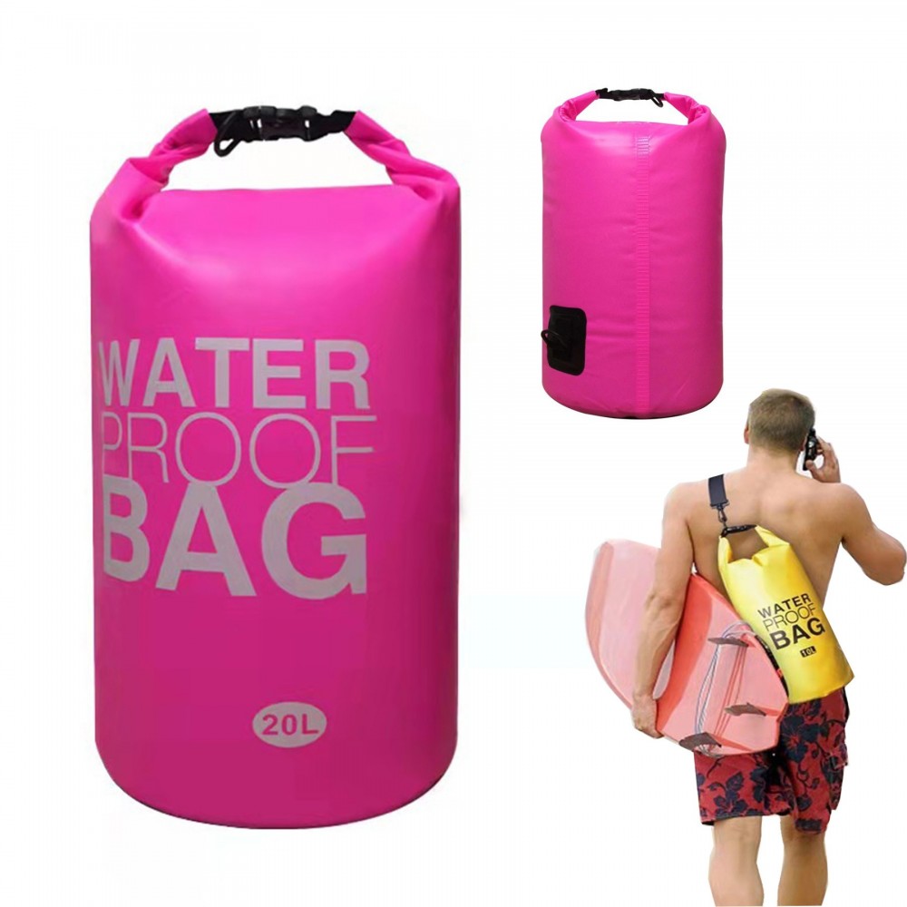 Promotional Swimming Buoy Safety Float Drybag for Open Water Swimmers