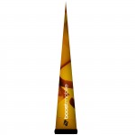 7.5'H Orange AirePin Cone (Boost Mobile) with Logo