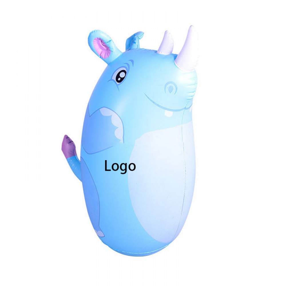 Inflatable Rhinoceros Sprinkler with Logo