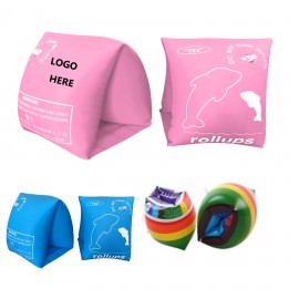 Inflatable Swimming Arm Bands with Logo