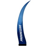 7.5'H Blue AirePin Horn (Progressive Insurance) with Logo