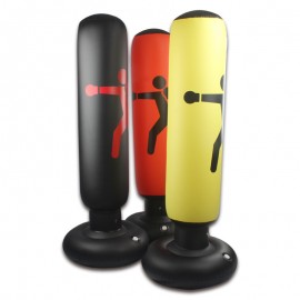 Promotional 63 Inch Inflatable Boxing Punching Bag for Kids  Promotional 63 Inch Inflatable Boxing Punching Bag for Kids