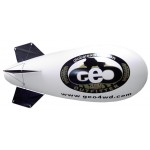 Logo Branded 30' Inflatable Nylon Helium Blimp w/Full Color Imprint