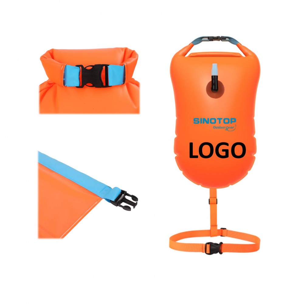 Inflated Swimming Pool Buoy Training Aid Tool with Logo