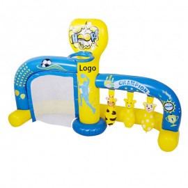 Promotional Inflatable Toys Basketball Hoop and Football Goal  Promotional Inflatable Toys Basketball Hoop and Football Goal