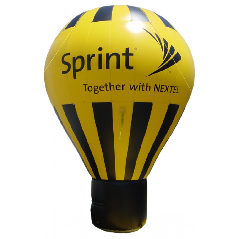 Logo Branded 20' Cold Air Hot Air Balloon Shape Inflatable