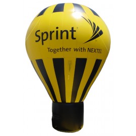 Logo Branded 20' Cold Air Hot Air Balloon Shape Inflatable  Logo Branded 20