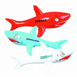 Personalized 23" Shark Inflatable Zoo Animal  Personalized 23" Shark Inflatable Zoo Animal