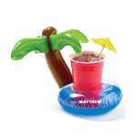 Promotional Inflatable Palm Tree Floating Coaster