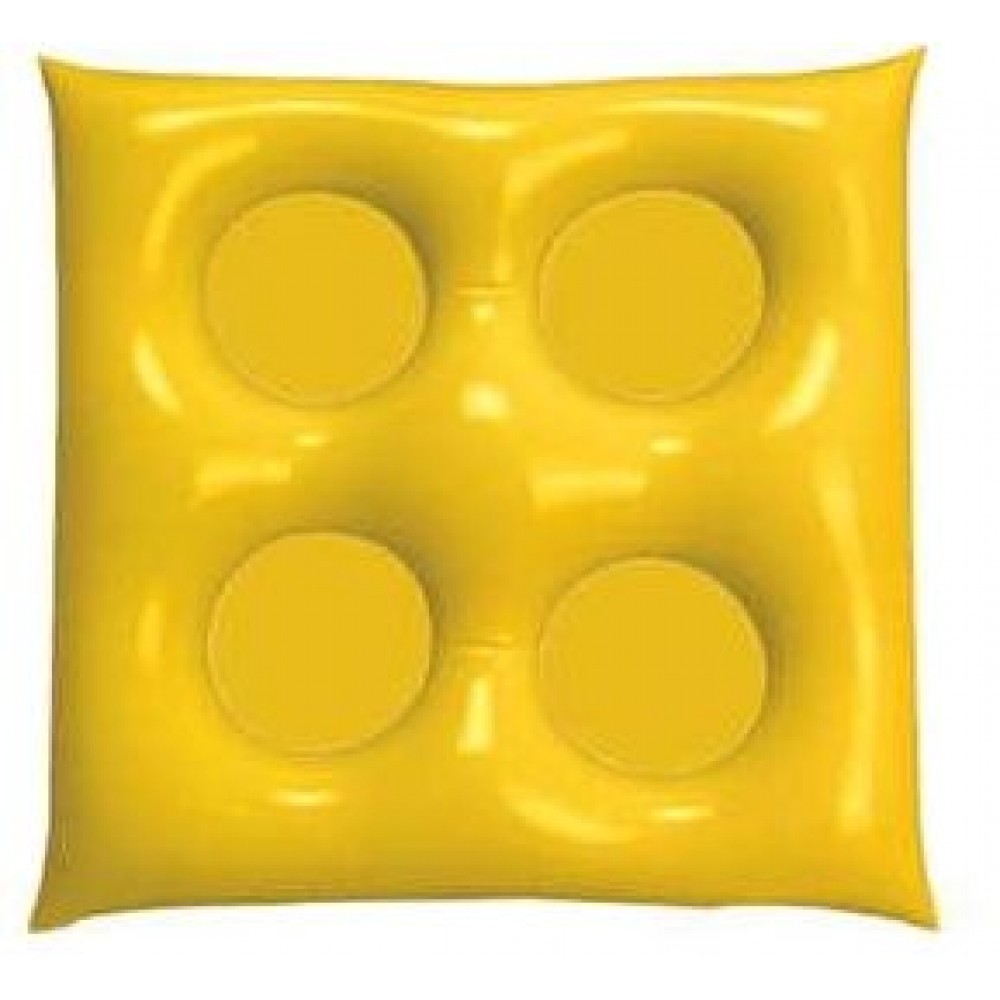 Inflatable Square Shape Cushion with Logo