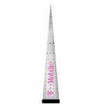 Promotional 10'H White AirePin Cones (T-Mobile)