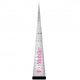 Promotional 10'H White AirePin Cones (T-Mobile)  Promotional 10
