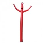 16' Red Wacky Man Single-Leg Inflatable (6 Letters) Custom Imprinted