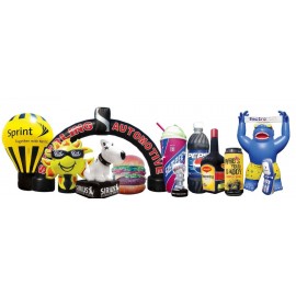 Custom 15' Cold Air Gorilla Shape Inflatable w/Chest Banner  Custom 15