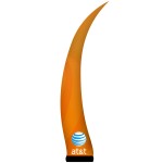 Logo Branded 7.5'H Orange AirePin Horn (AT&T)