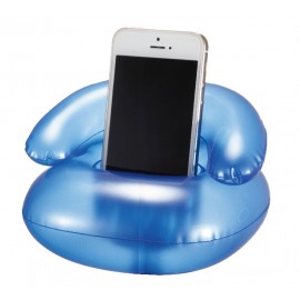 Customized Inflatable Transparent Sofa Shape Cell Phone Stand