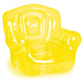Yellow Inflatable Chair (41"W x 38"H x 35"D) with Logo  Yellow Inflatable Chair (41"W x 38"H x 35"D) with Logo