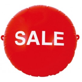 Inflatable Round Sign (17 1/2") with Logo