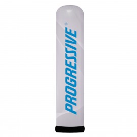 7.5'H White AirePin Totem (Progressive Insurance) with Logo  7.5