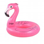 Flamingo Inflatable Pool Float with Logo