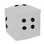 8" Inflatable Dice with Logo