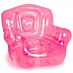 Pink Inflatable Chair (41"W x 38"H x 35"D) with Logo