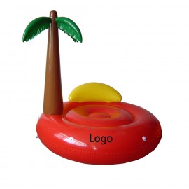 Palm Tree Inflatable Pool Float with Logo  Palm Tree Inflatable Pool Float with Logo