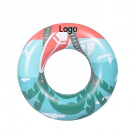 Inflatable Swim Ring Pool Float with Logo