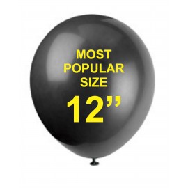 12" Screen Printed Balloon with Logo