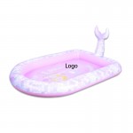 Mermaid Inflatable Baby Swimming Pool Sprinkler Pad with Logo