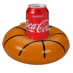 Inflatable Basketball Drink Holder with Logo